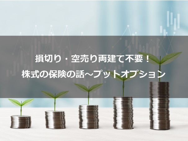 第１回　損切り・空売り両建て不要！株式の保険の話～プットオプション